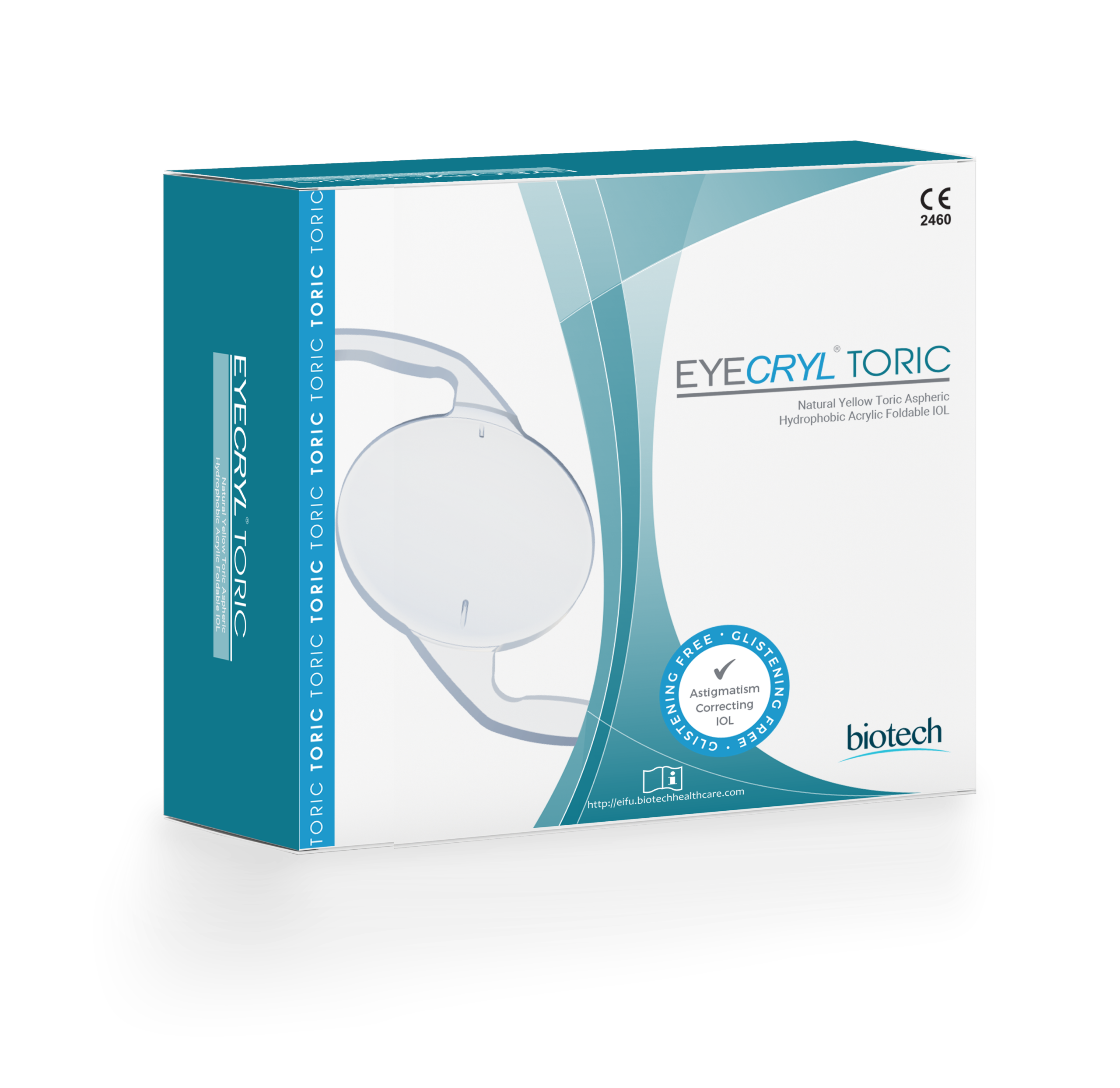 Intraocular Lens (IOL) eyecryl toric small size 3d │ 07 2020 copy